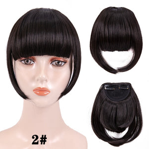 hort Synthetic Bangs Heat Resistant Hairpieces