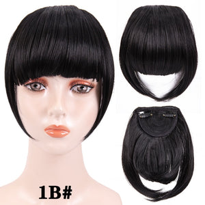 hort Synthetic Bangs Heat Resistant Hairpieces