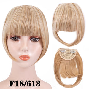 hort Synthetic Bangs Heat Resistant Hairpieces