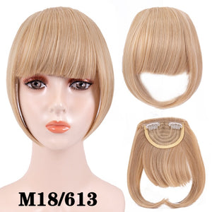 hort Synthetic Bangs Heat Resistant Hairpieces