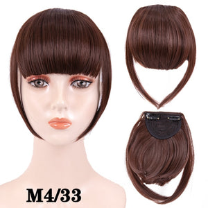 hort Synthetic Bangs Heat Resistant Hairpieces