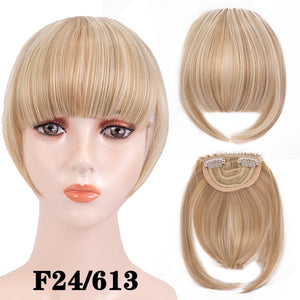 hort Synthetic Bangs Heat Resistant Hairpieces