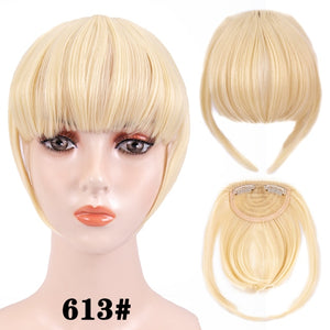 hort Synthetic Bangs Heat Resistant Hairpieces