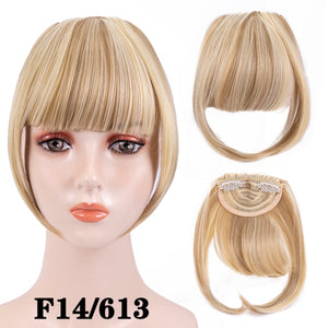 hort Synthetic Bangs Heat Resistant Hairpieces