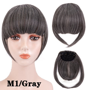 hort Synthetic Bangs Heat Resistant Hairpieces