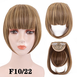 hort Synthetic Bangs Heat Resistant Hairpieces