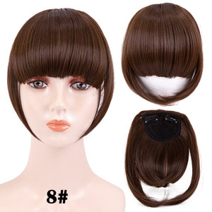 hort Synthetic Bangs Heat Resistant Hairpieces