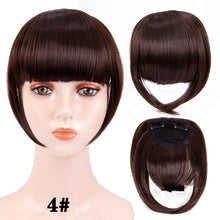 Load image into Gallery viewer, hort Synthetic Bangs Heat Resistant Hairpieces
