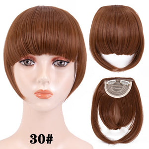 hort Synthetic Bangs Heat Resistant Hairpieces