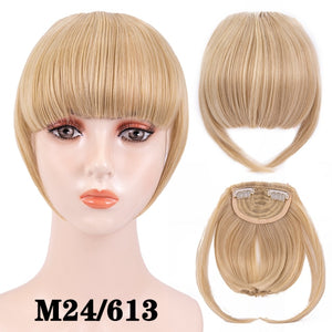 hort Synthetic Bangs Heat Resistant Hairpieces