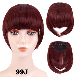 hort Synthetic Bangs Heat Resistant Hairpieces