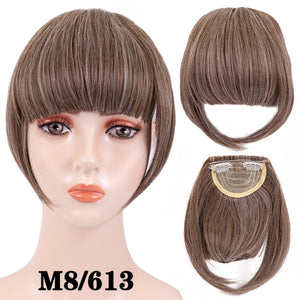 hort Synthetic Bangs Heat Resistant Hairpieces