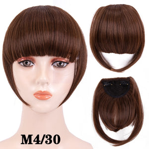 hort Synthetic Bangs Heat Resistant Hairpieces