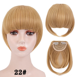 hort Synthetic Bangs Heat Resistant Hairpieces