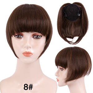 hort Synthetic Bangs Heat Resistant Hairpieces