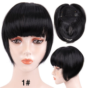 hort Synthetic Bangs Heat Resistant Hairpieces