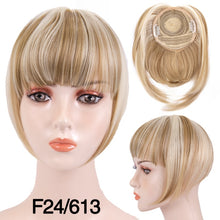 Load image into Gallery viewer, hort Synthetic Bangs Heat Resistant Hairpieces
