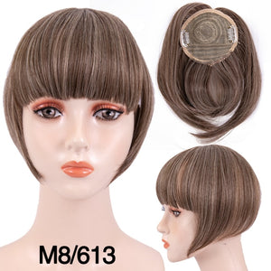 hort Synthetic Bangs Heat Resistant Hairpieces