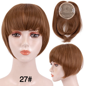 hort Synthetic Bangs Heat Resistant Hairpieces