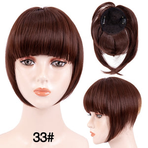 hort Synthetic Bangs Heat Resistant Hairpieces