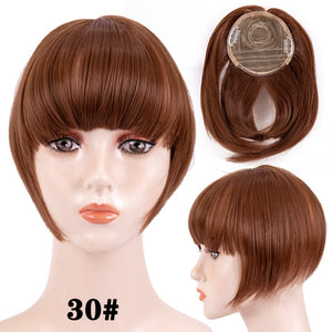 hort Synthetic Bangs Heat Resistant Hairpieces