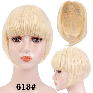 hort Synthetic Bangs Heat Resistant Hairpieces