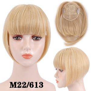 hort Synthetic Bangs Heat Resistant Hairpieces