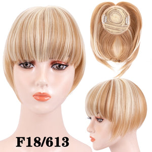 hort Synthetic Bangs Heat Resistant Hairpieces