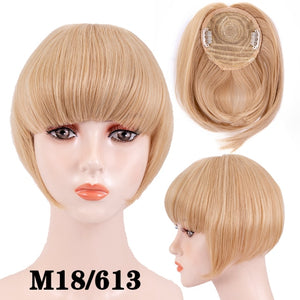 hort Synthetic Bangs Heat Resistant Hairpieces