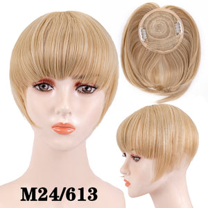 hort Synthetic Bangs Heat Resistant Hairpieces