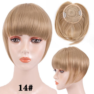 hort Synthetic Bangs Heat Resistant Hairpieces