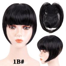 Load image into Gallery viewer, hort Synthetic Bangs Heat Resistant Hairpieces
