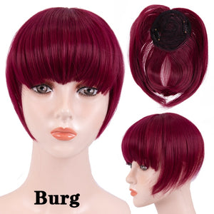 hort Synthetic Bangs Heat Resistant Hairpieces