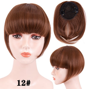 hort Synthetic Bangs Heat Resistant Hairpieces