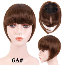 Load image into Gallery viewer, hort Synthetic Bangs Heat Resistant Hairpieces
