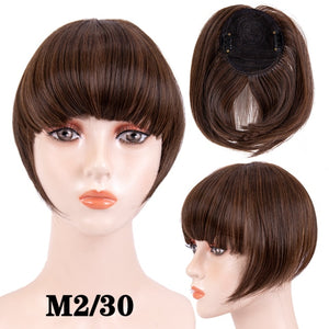 hort Synthetic Bangs Heat Resistant Hairpieces