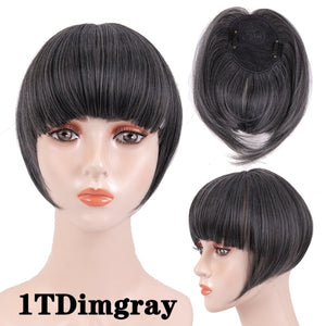 hort Synthetic Bangs Heat Resistant Hairpieces