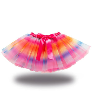 Girls Tutu Skirt Kids Ballet Princess Pettiskirt