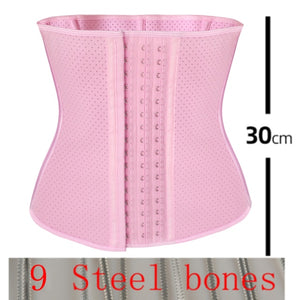 Latex Waist Trainer 25 Steel Bone Women