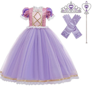 Girls Anime Princess Dress Summer