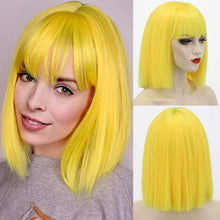 Load image into Gallery viewer, HAIR Short Bob Wig With Bangs for Women
