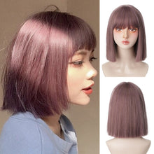 Load image into Gallery viewer, HAIR Short Bob Wig With Bangs for Women
