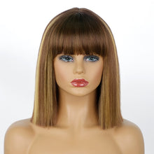 Load image into Gallery viewer, HAIR Short Bob Wig With Bangs for Women
