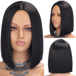 HAIR Short Bob Wig With Bangs for Women