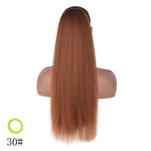 Load image into Gallery viewer, Long Afro Puff Ponytail Hair Kinky Natural Hair Synthetic
