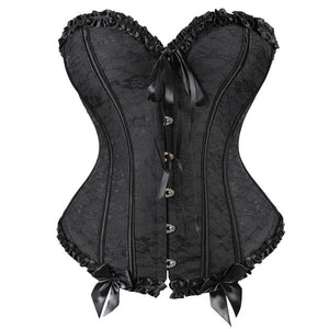 Sexy Women Bustier Lace Up Corset