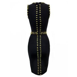 New Women Sleeveless Bandage Dress