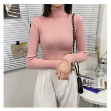 Load image into Gallery viewer, Women Turtleneck Sweaters
