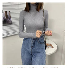 Load image into Gallery viewer, Women Turtleneck Sweaters
