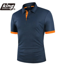 Load image into Gallery viewer, KB Men Polo Men Shirt Short Sleeve Polo Shirt Contrast Color
